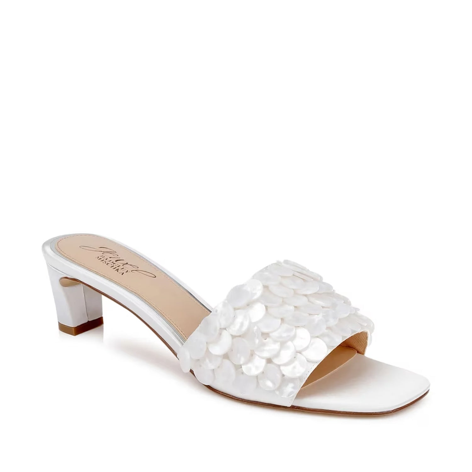 Jewel Badgley Mischka Women's Pacific in Ivory