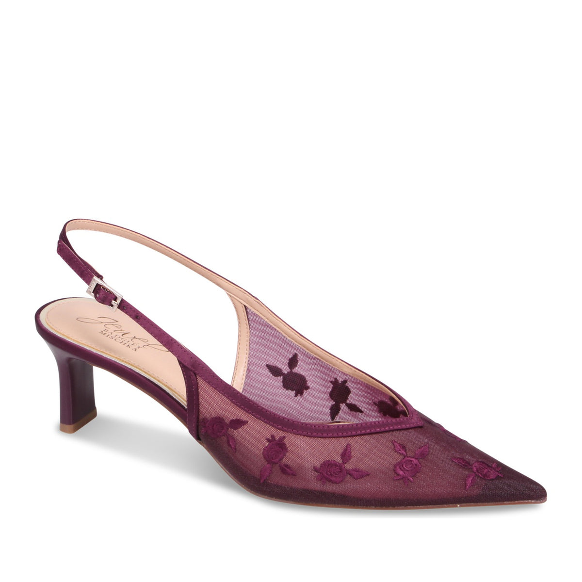 Jewel Badgley Mischka Women's Zahra II in Wine