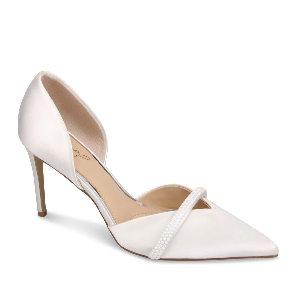 Jewel Badgley Mischka Women's Zoey in Ivory
