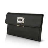 Badgley Mischka Women's Sarah Envelope Clutch in Black