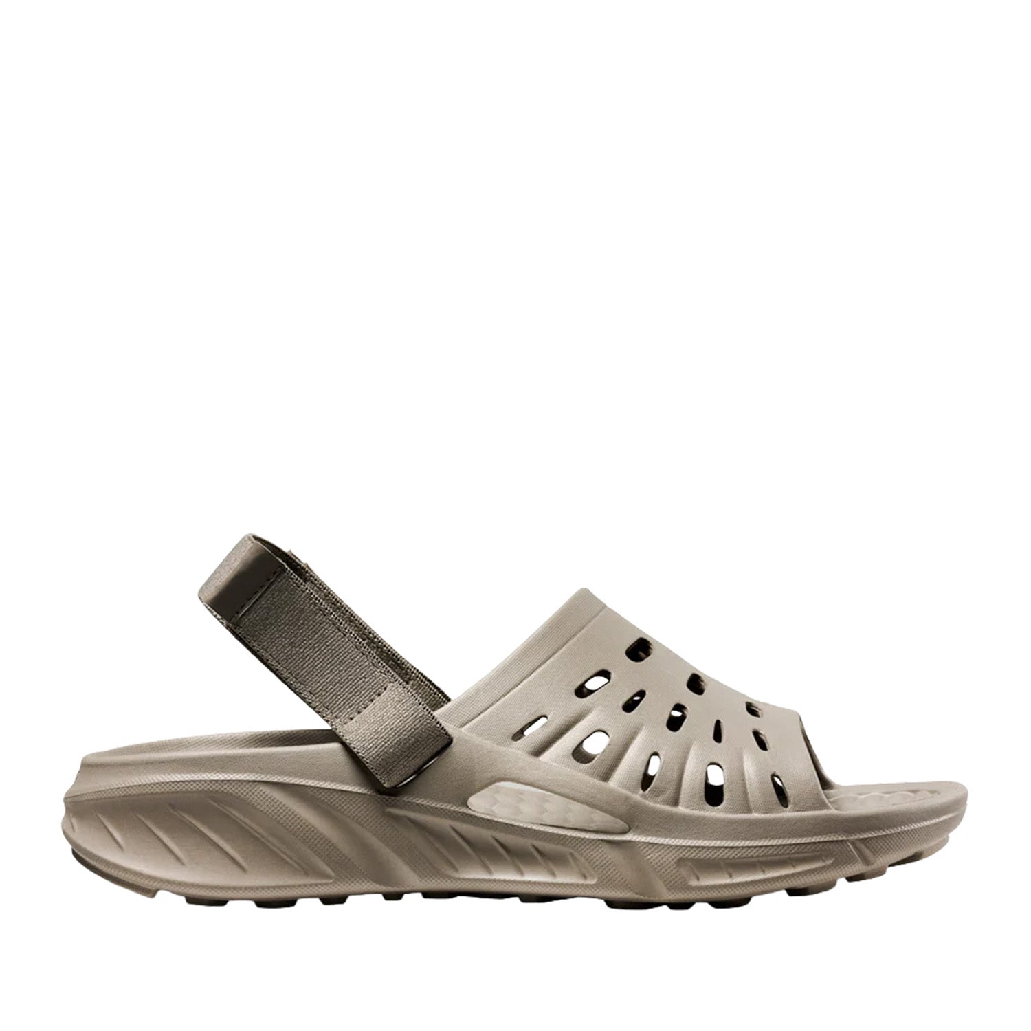 Joybees Unisex Trekking Slide in Grey/Green