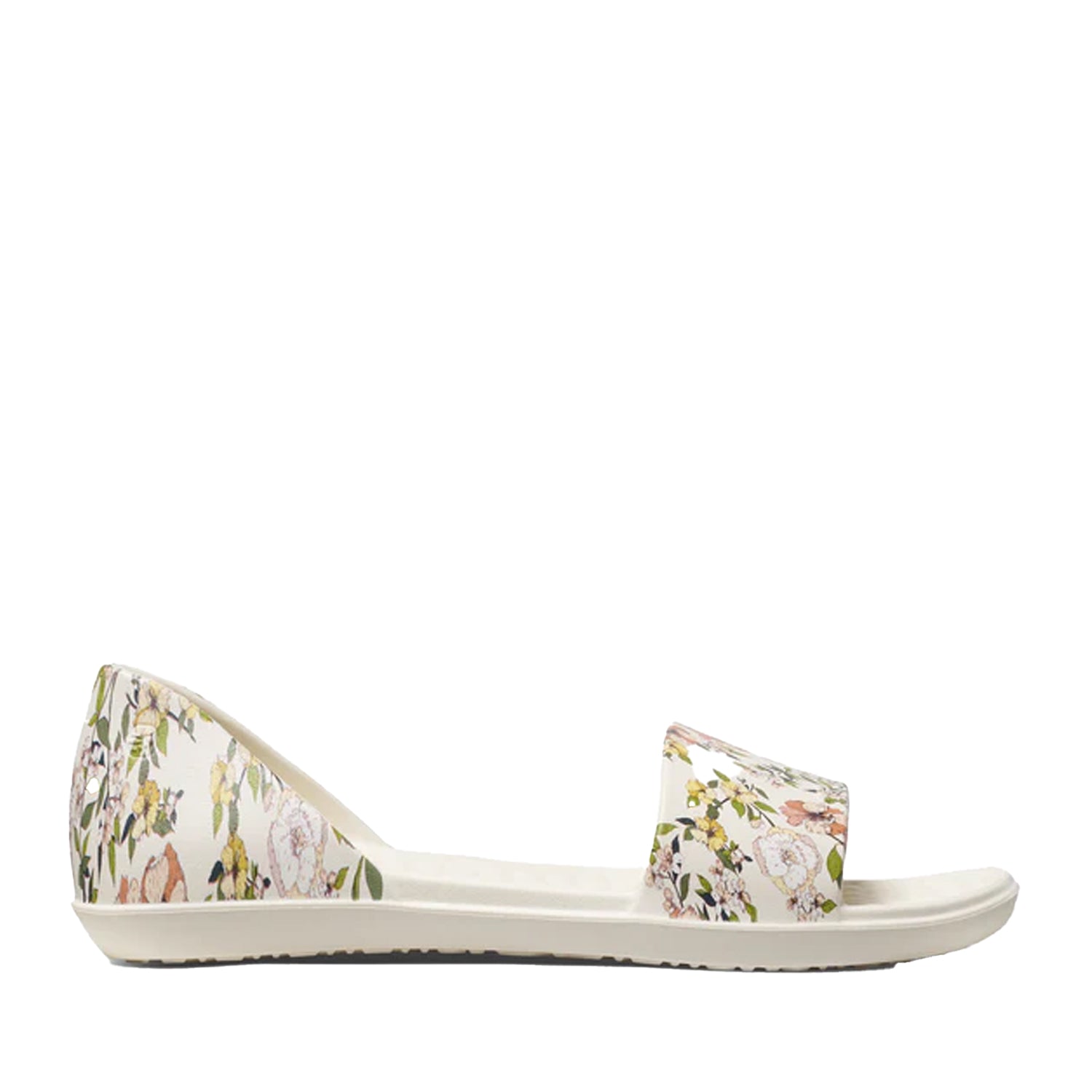 Joybees Women's Friday Flat in Graphic Bone/floral