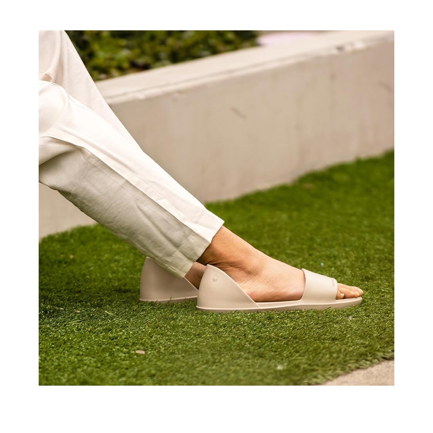 Joybees Women's Friday Flat in Driftwoo