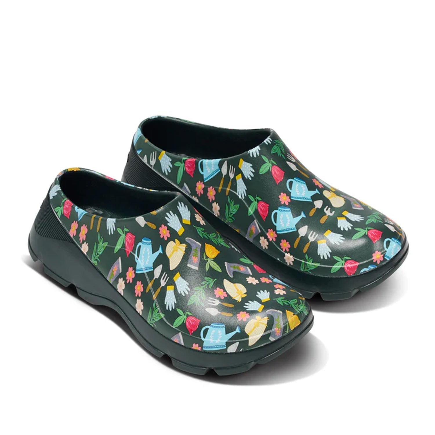 Joybees Women's Garden Grove Clog in Graphic Gardner's Delight