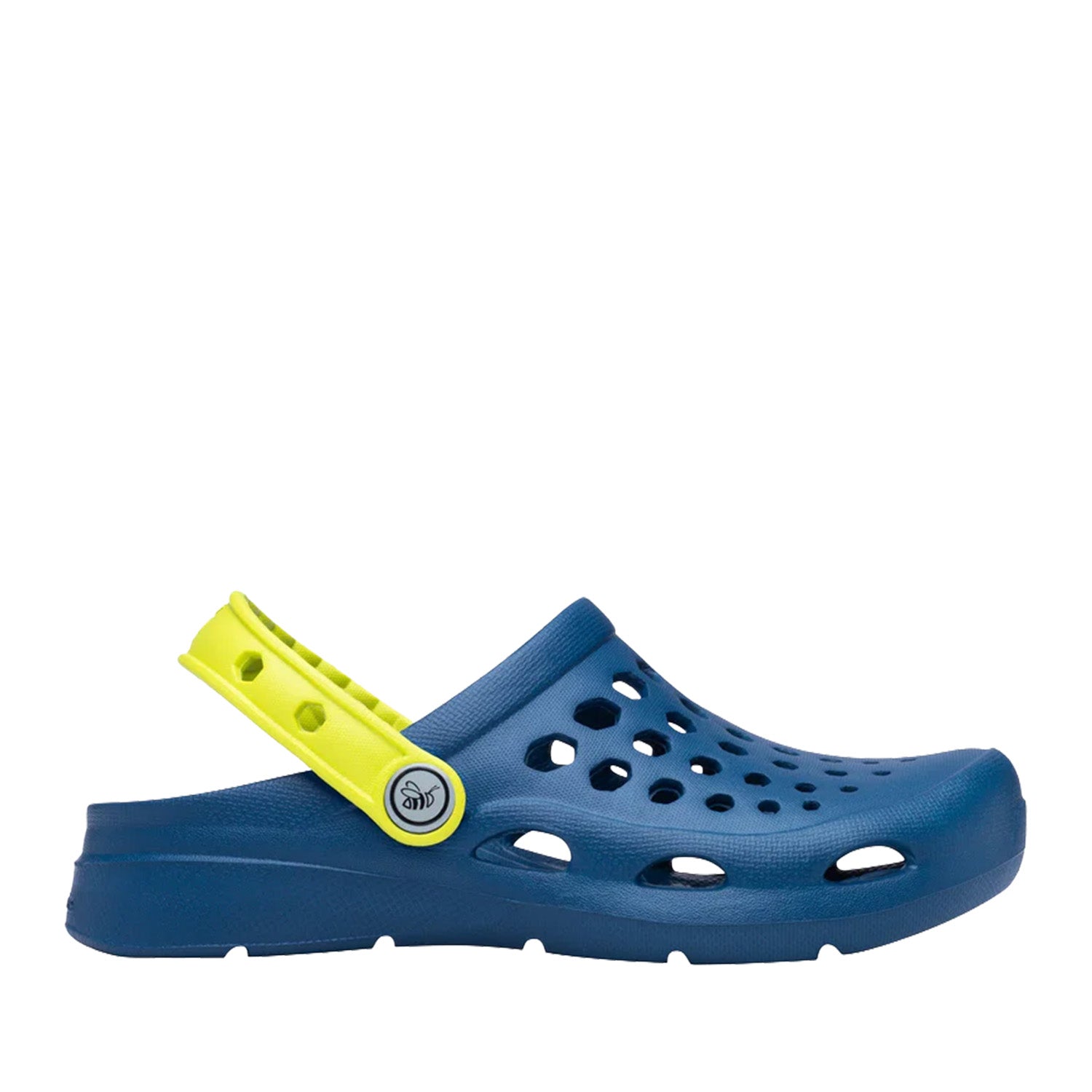 Joybees Kids' Active Clog in Navy/Citrus