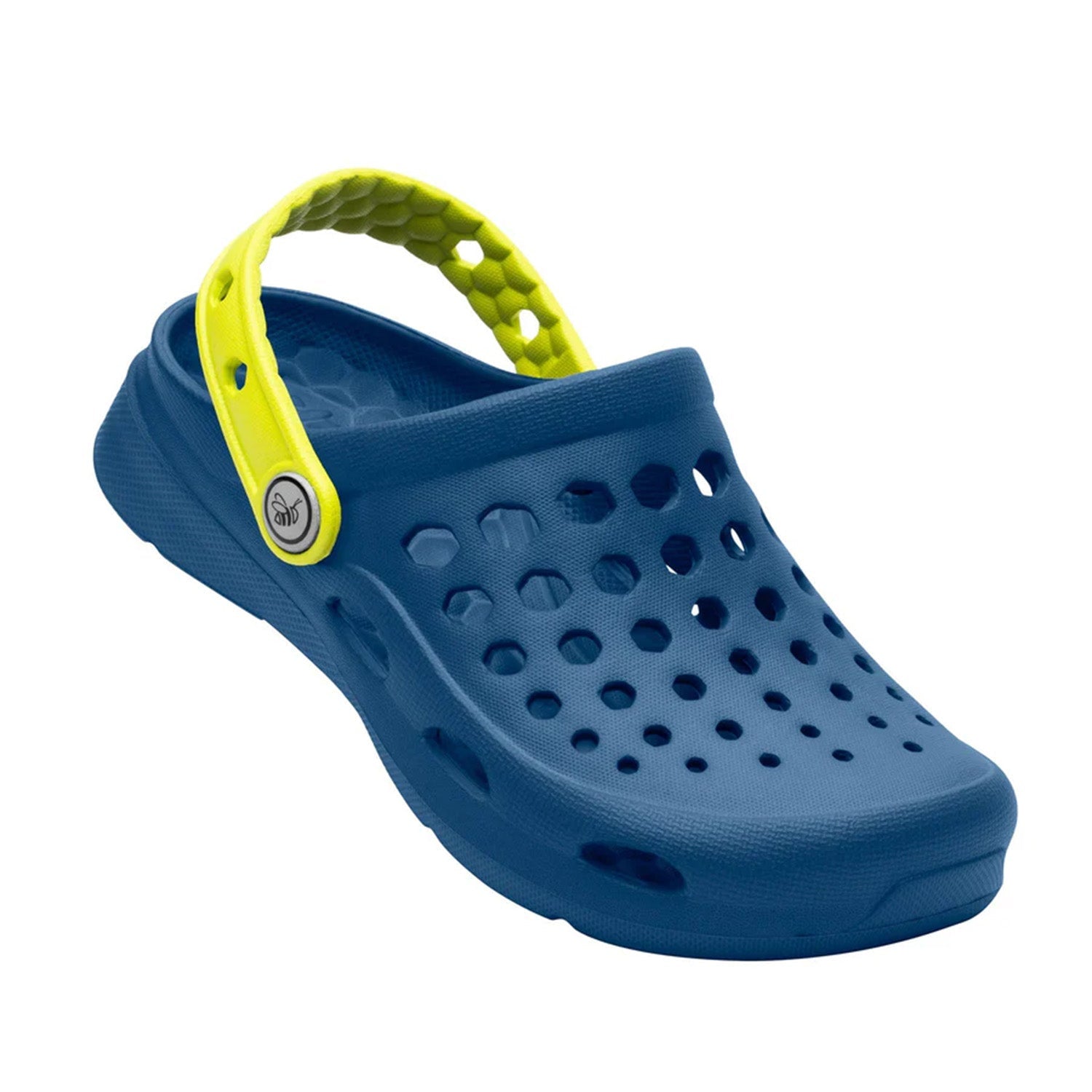 Joybees Kids' Active Clog in Navy/Citrus