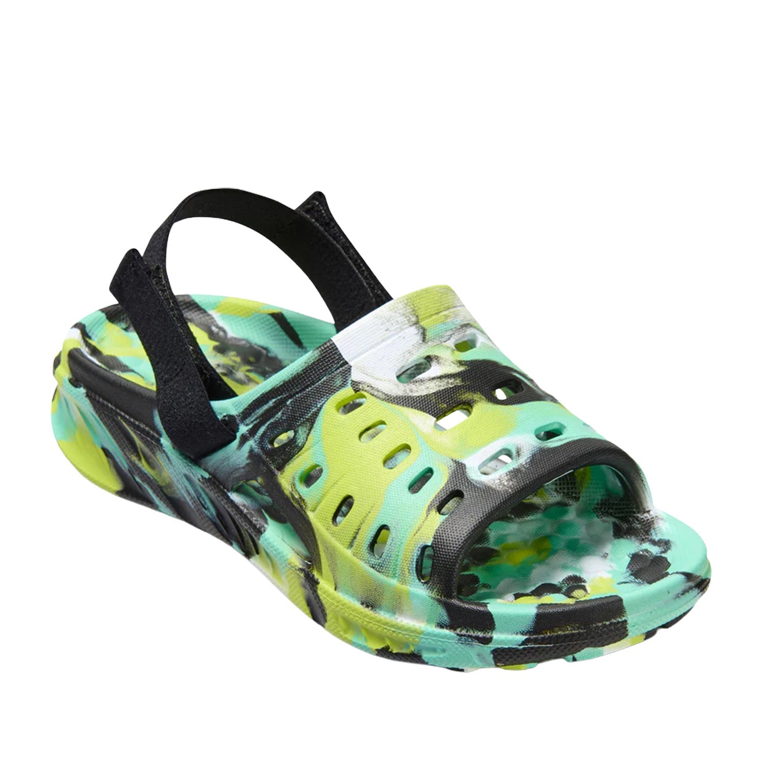Joybees Kids' Trekking Shoe in Marbled Citrus