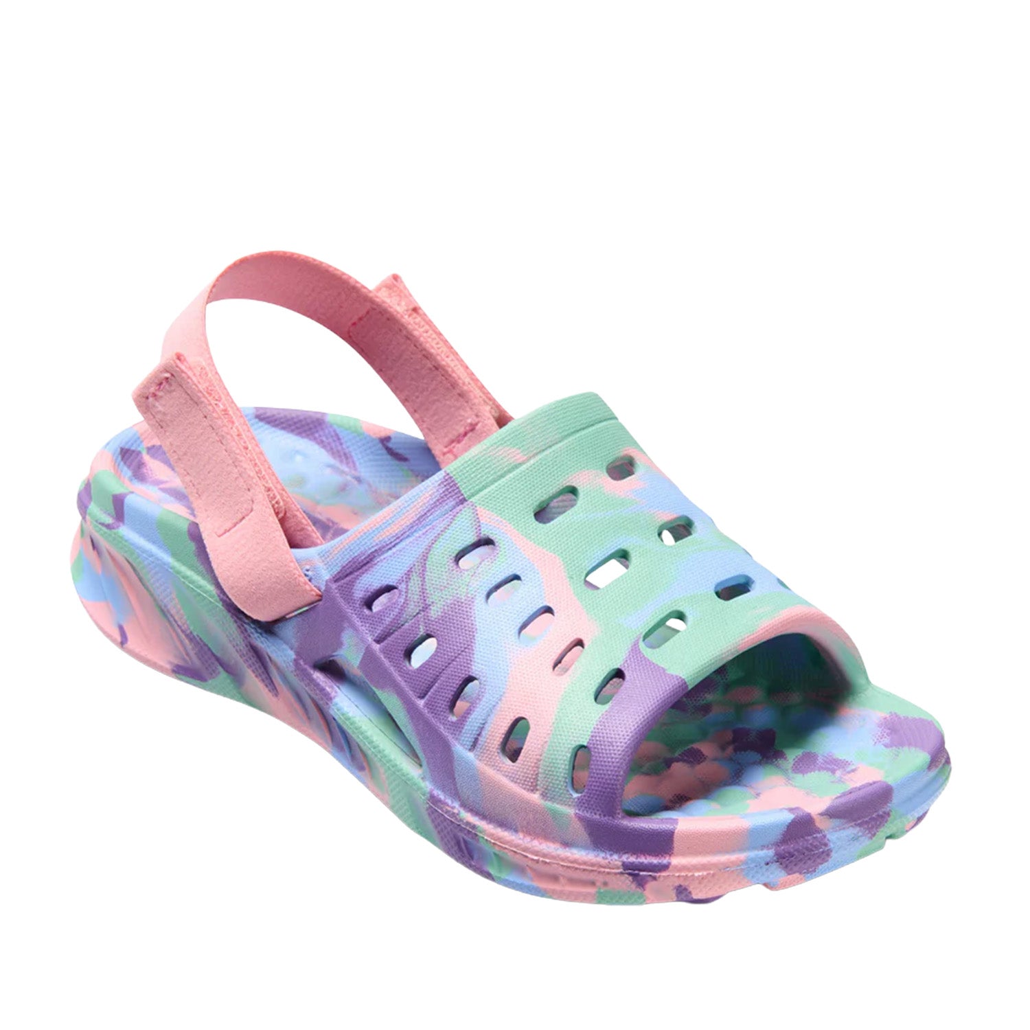 Joybees Kids' Trekking Shoe in Marbled Garden