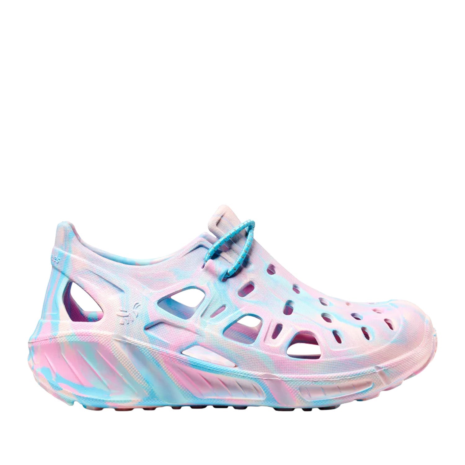 Joybees Kids' Trekking Shoe in Marbled Pastel/Capri