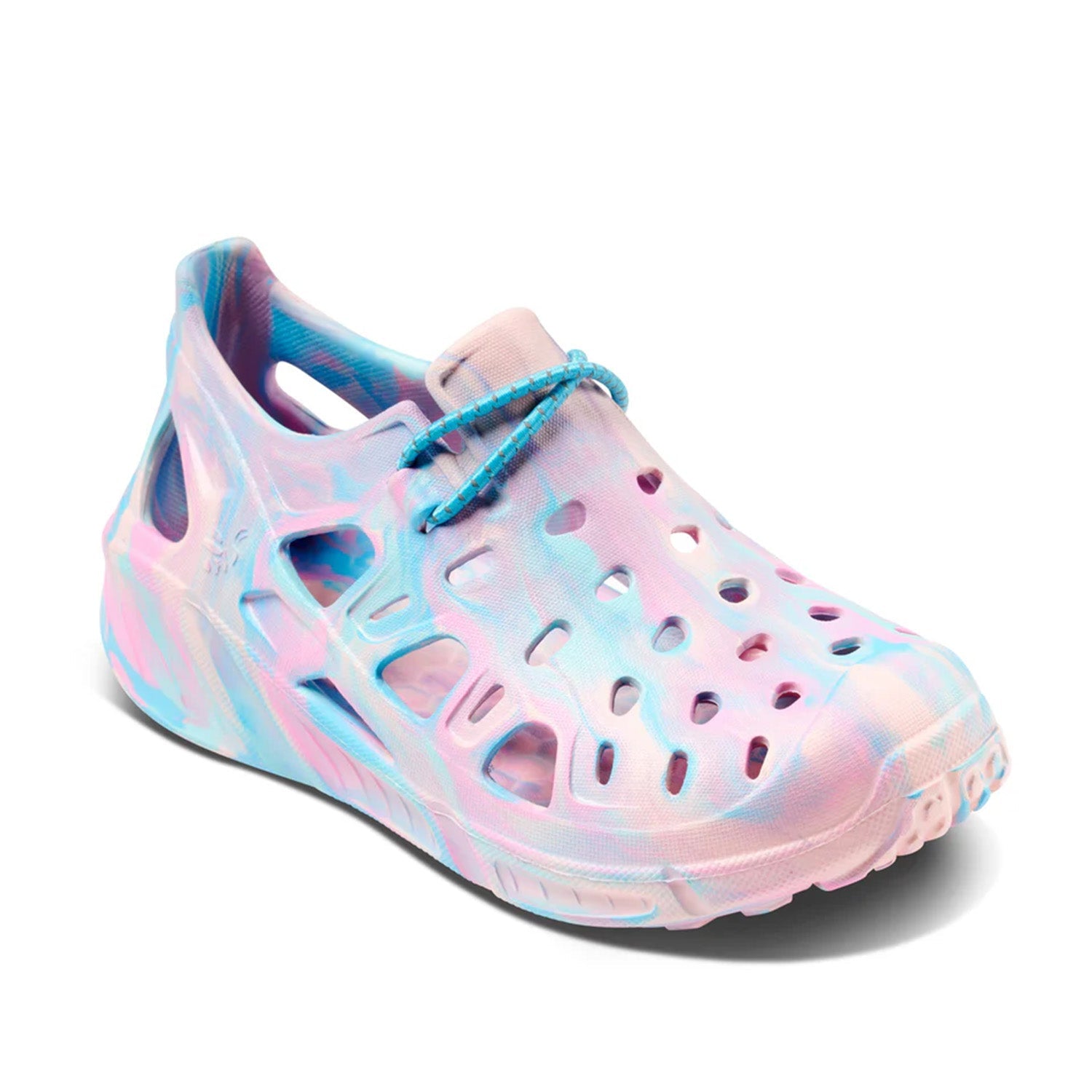 Joybees Kids' Trekking Shoe in Marbled Pastel/Capri