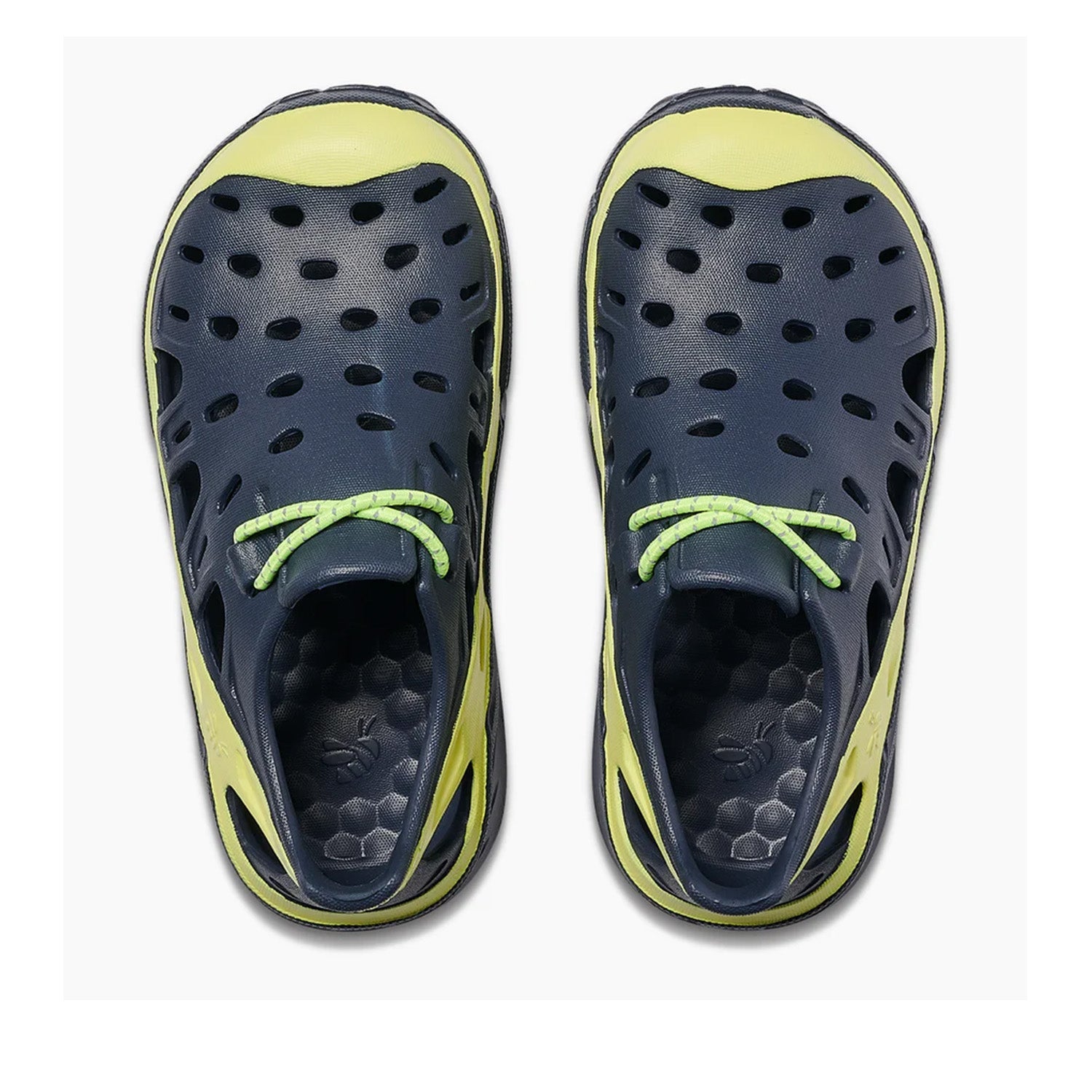 Joybees Kids' Trekking Shoe in Navy/Yellow