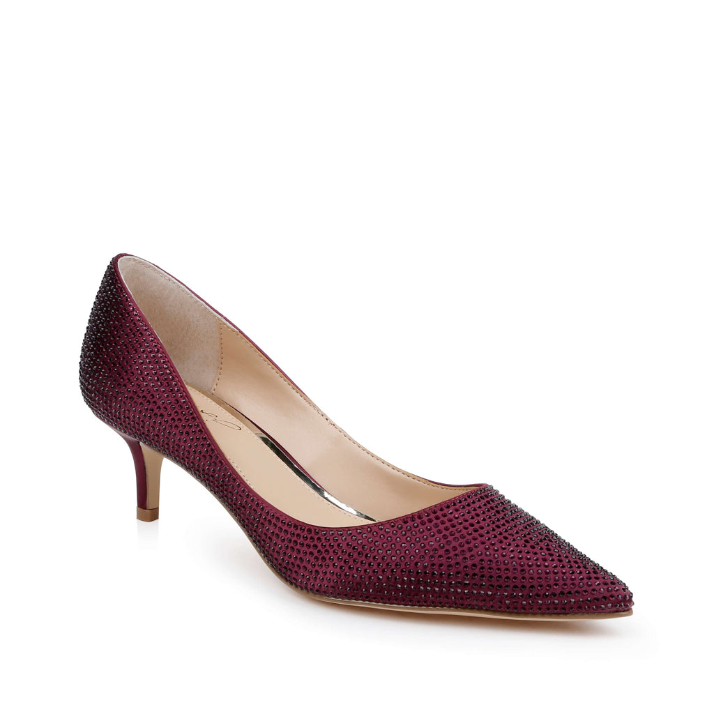 Jewel Badgley Mischka Women's Frenchie in Bordeaux
