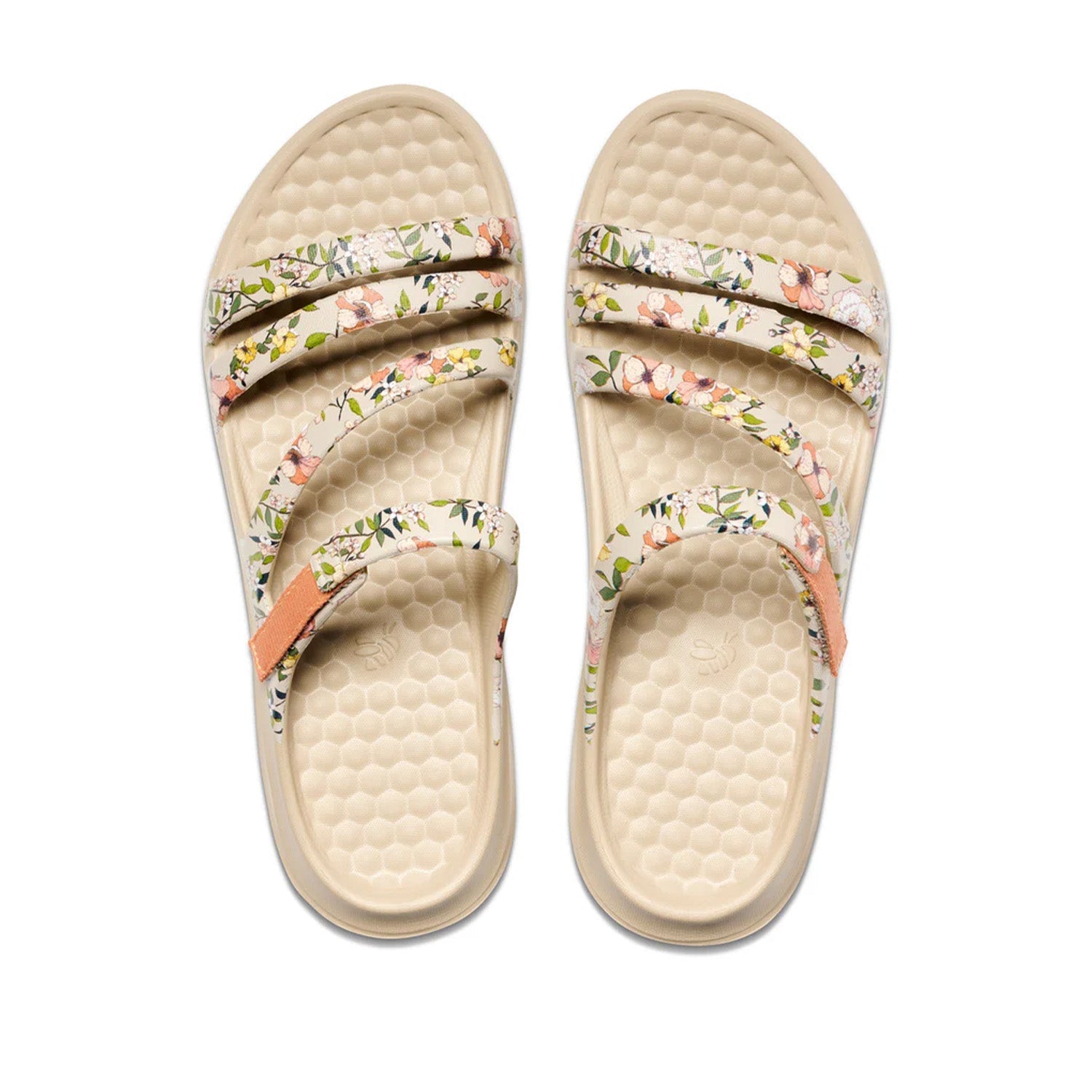 Joybees Women's Lakeshore Sandal in Graphic Driftwood Floral