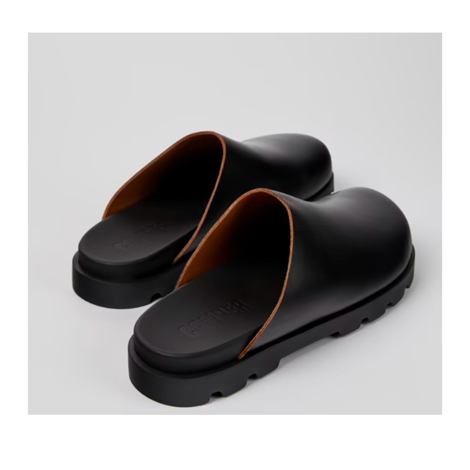 Camper Men's Brutus Sandal in Black