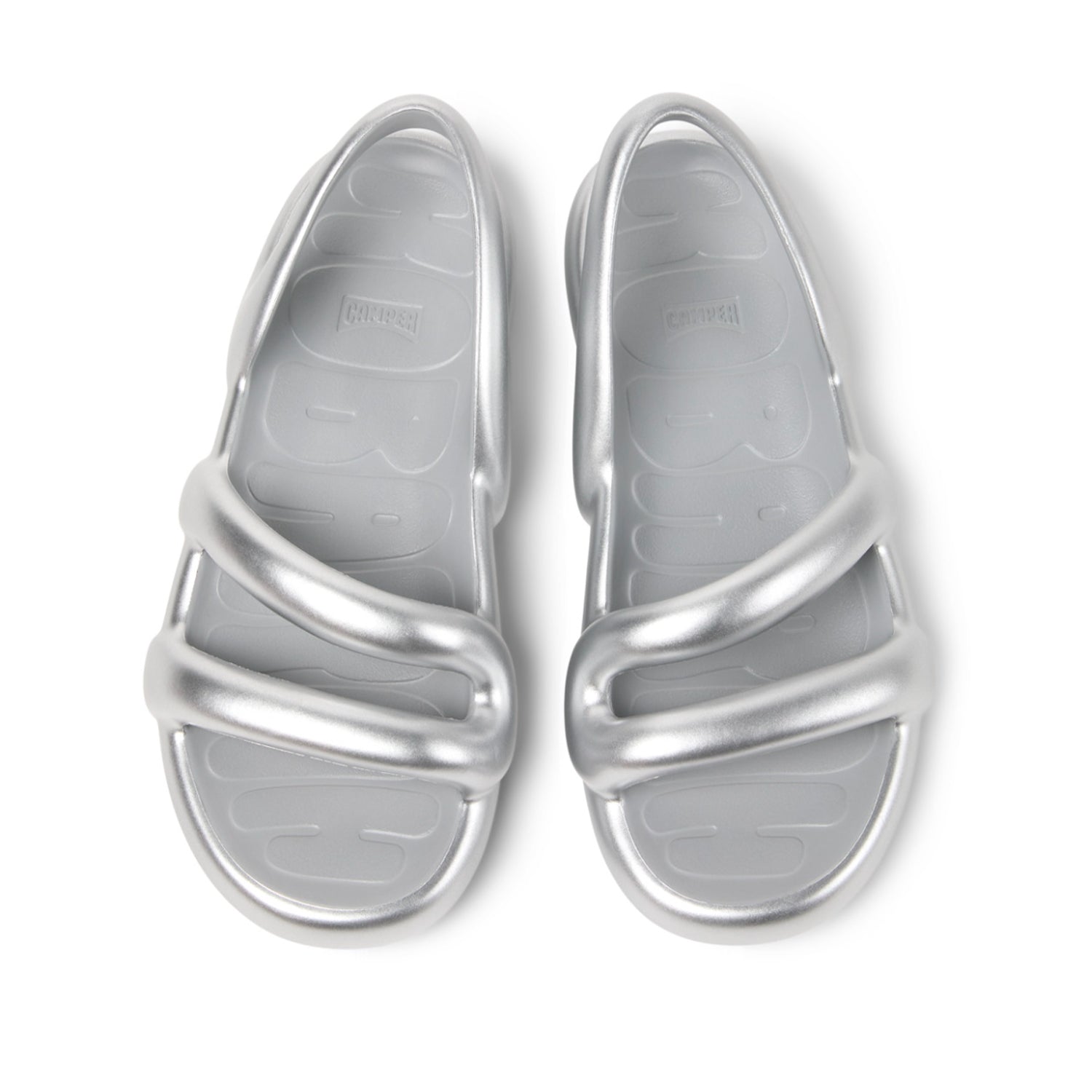 Camper Women's Kobarah Flat in Silver