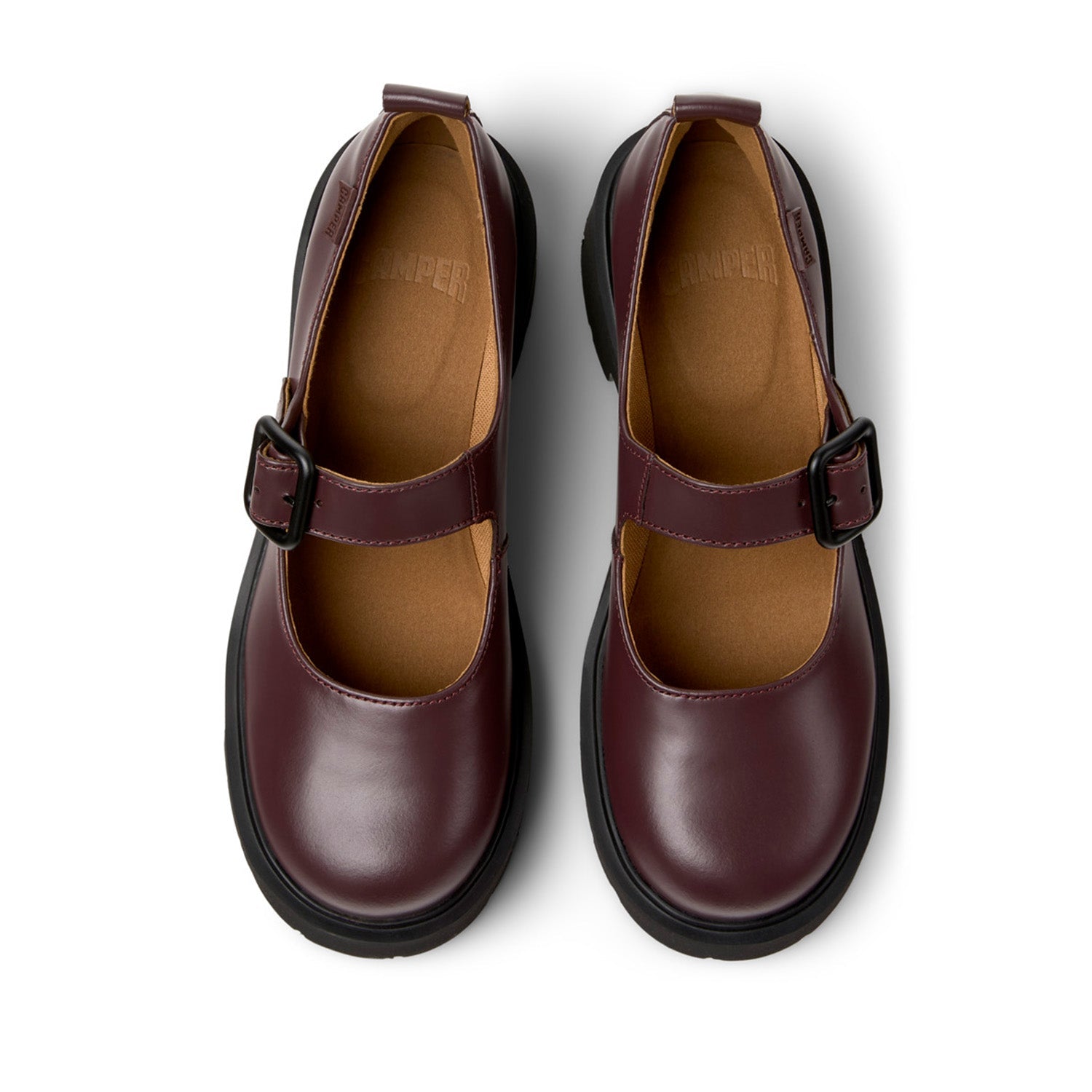 Camper Women's Milah in Burgundy