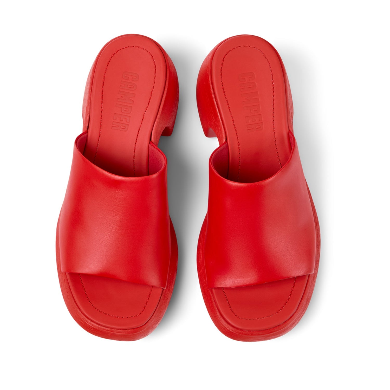 Camper Women's Thelma Sandal in Red