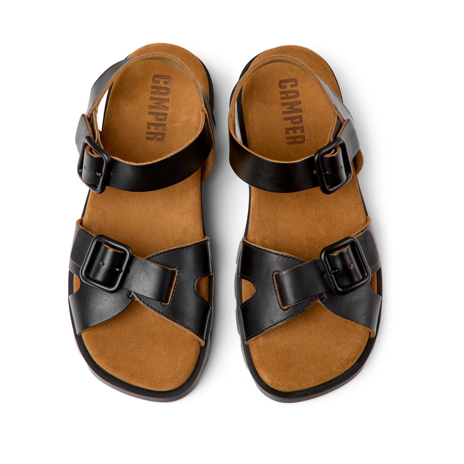 Camper Women's Brutus Sandal in Black