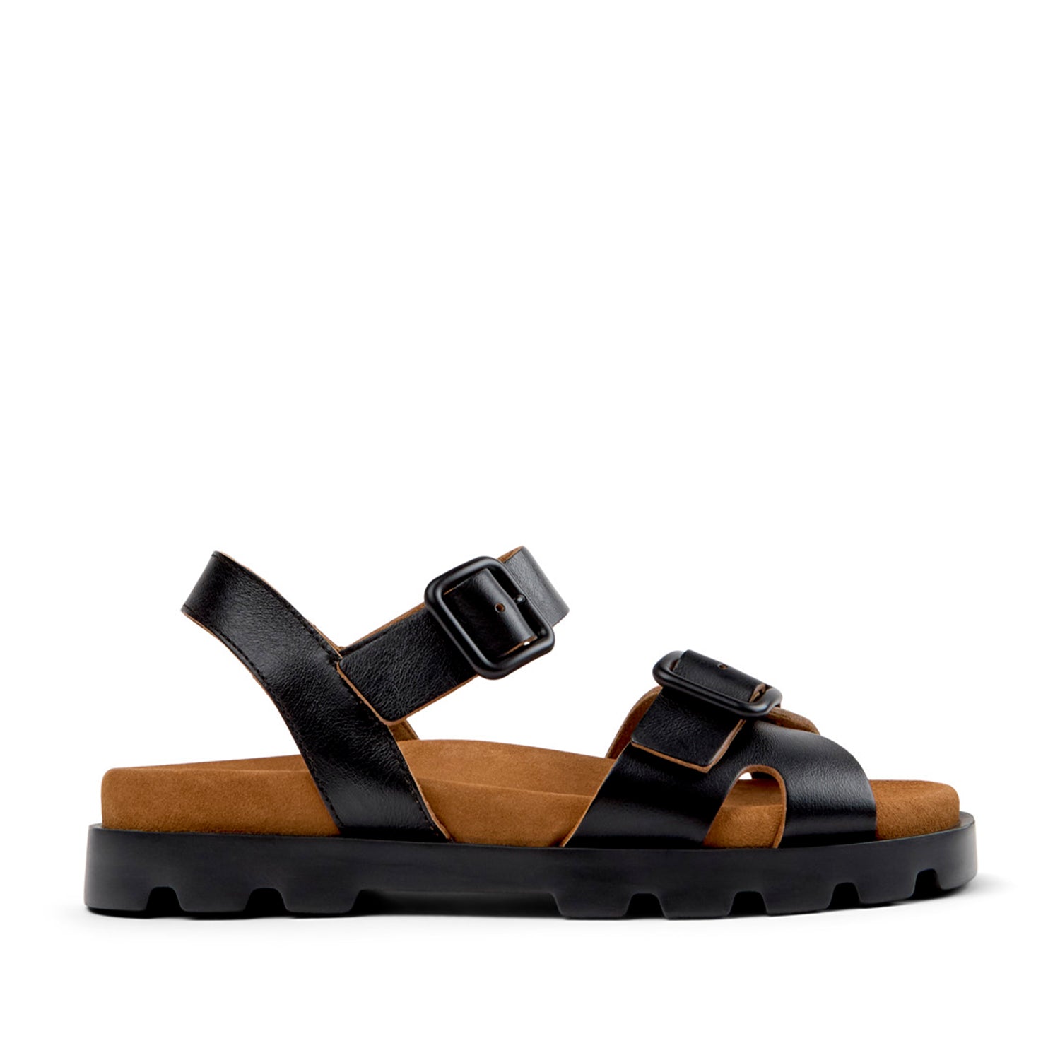 Camper Women's Brutus Sandal in Black