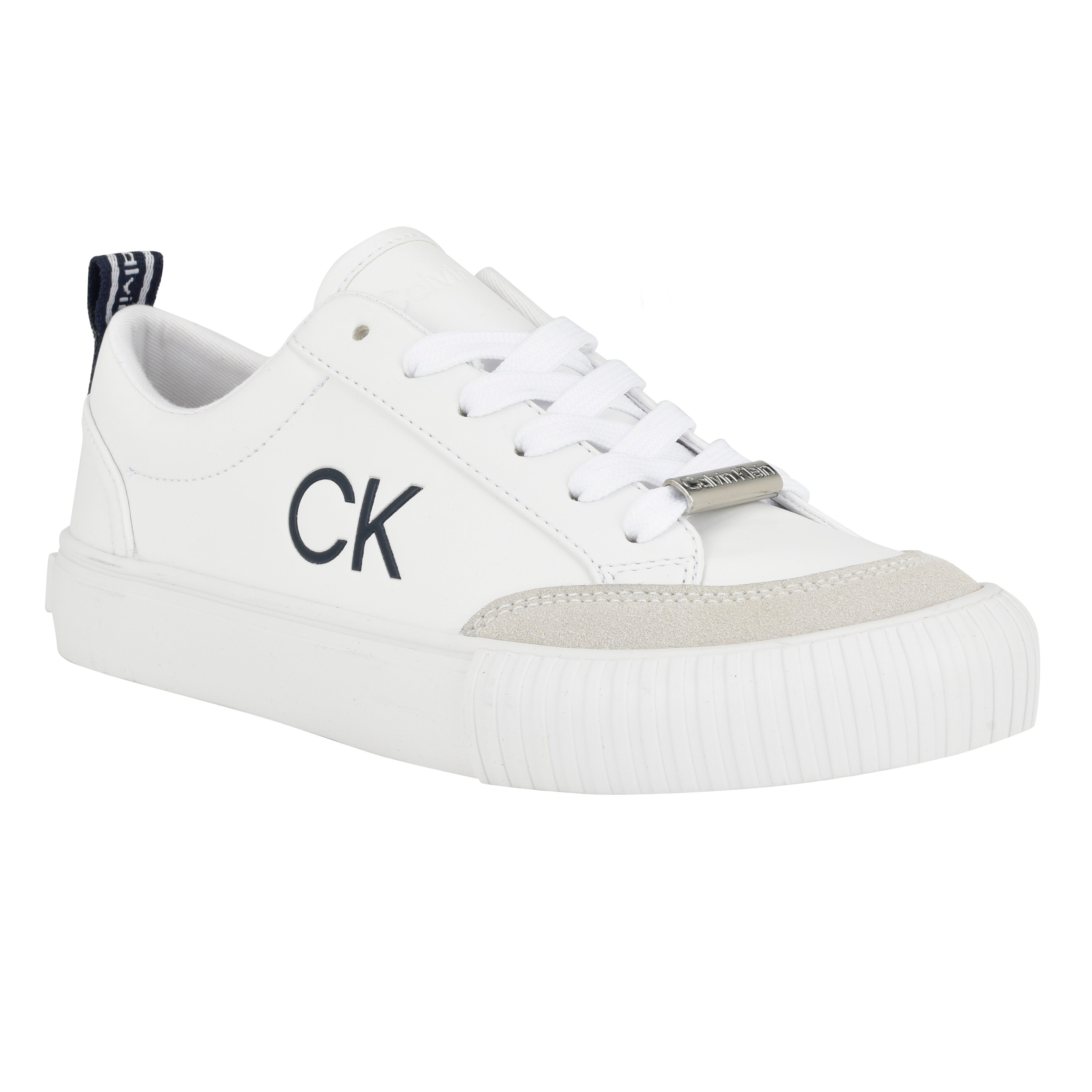 Calvin Klein Women's Lariss In White Peacoat M