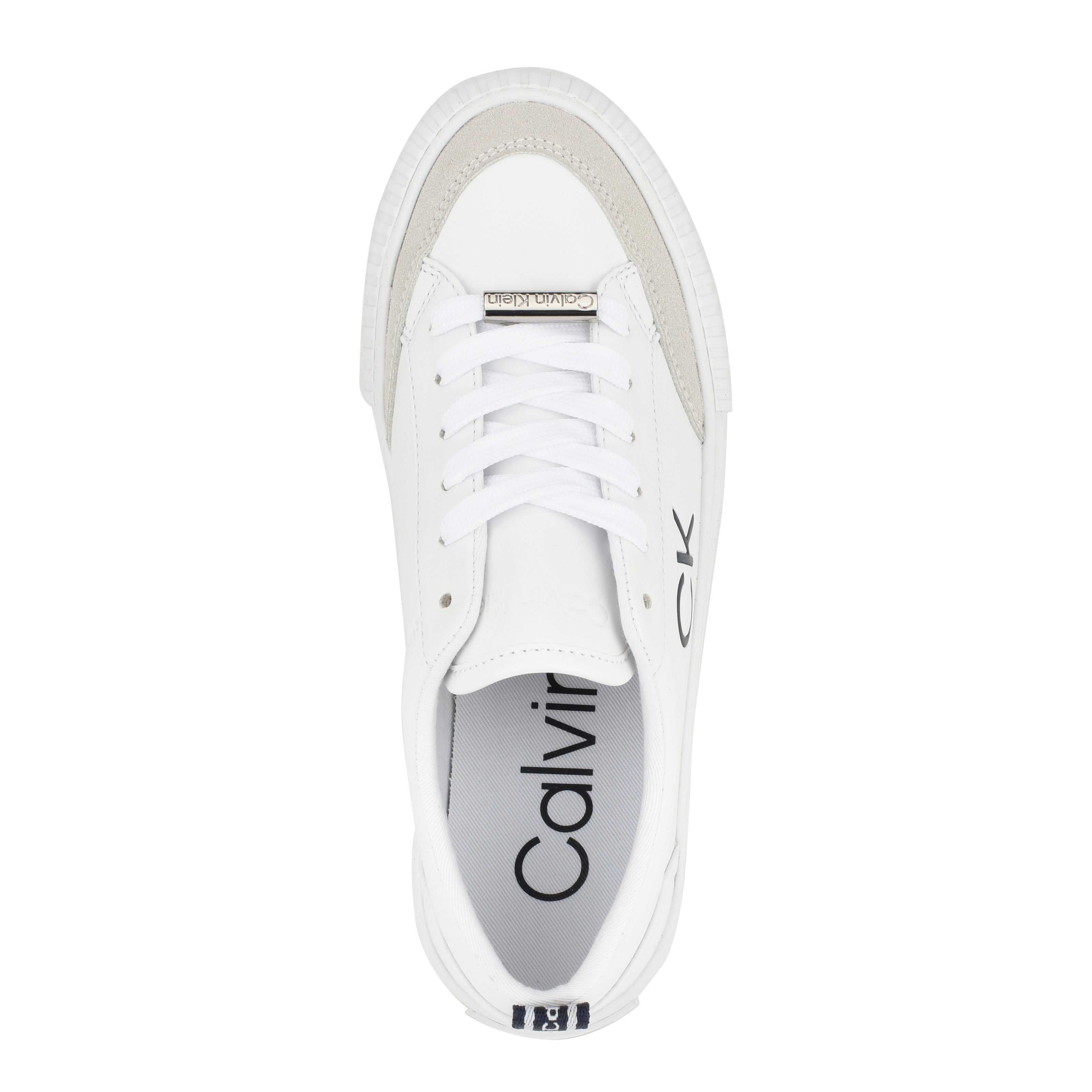 Calvin Klein Women's Lariss In White Peacoat M