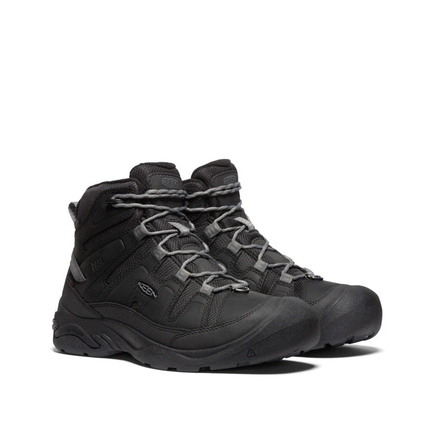 Keen Men's Circadia Mid Polar in Black/Steel Grey