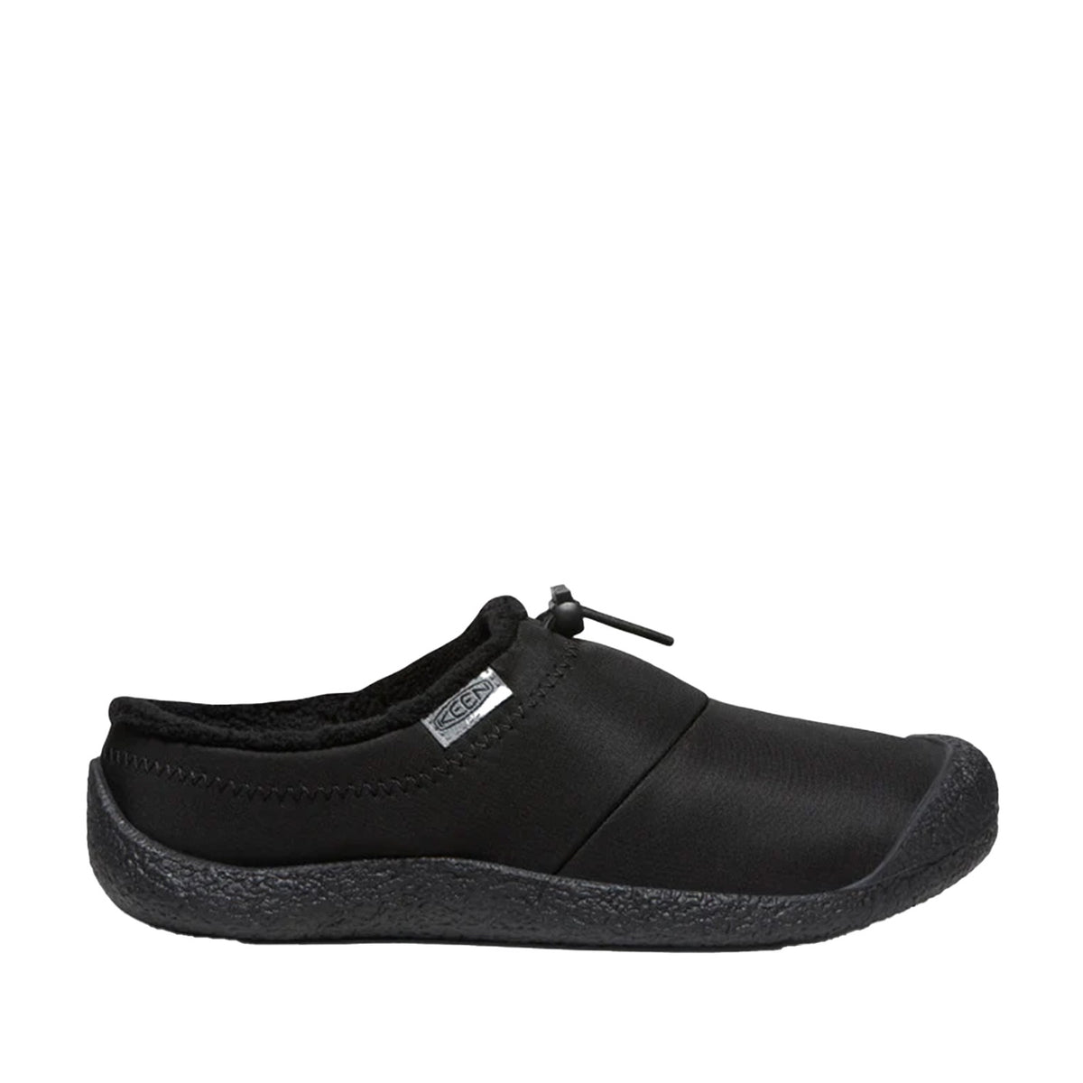 Keen Women's Howser III Slide in Black Smooth Nylon