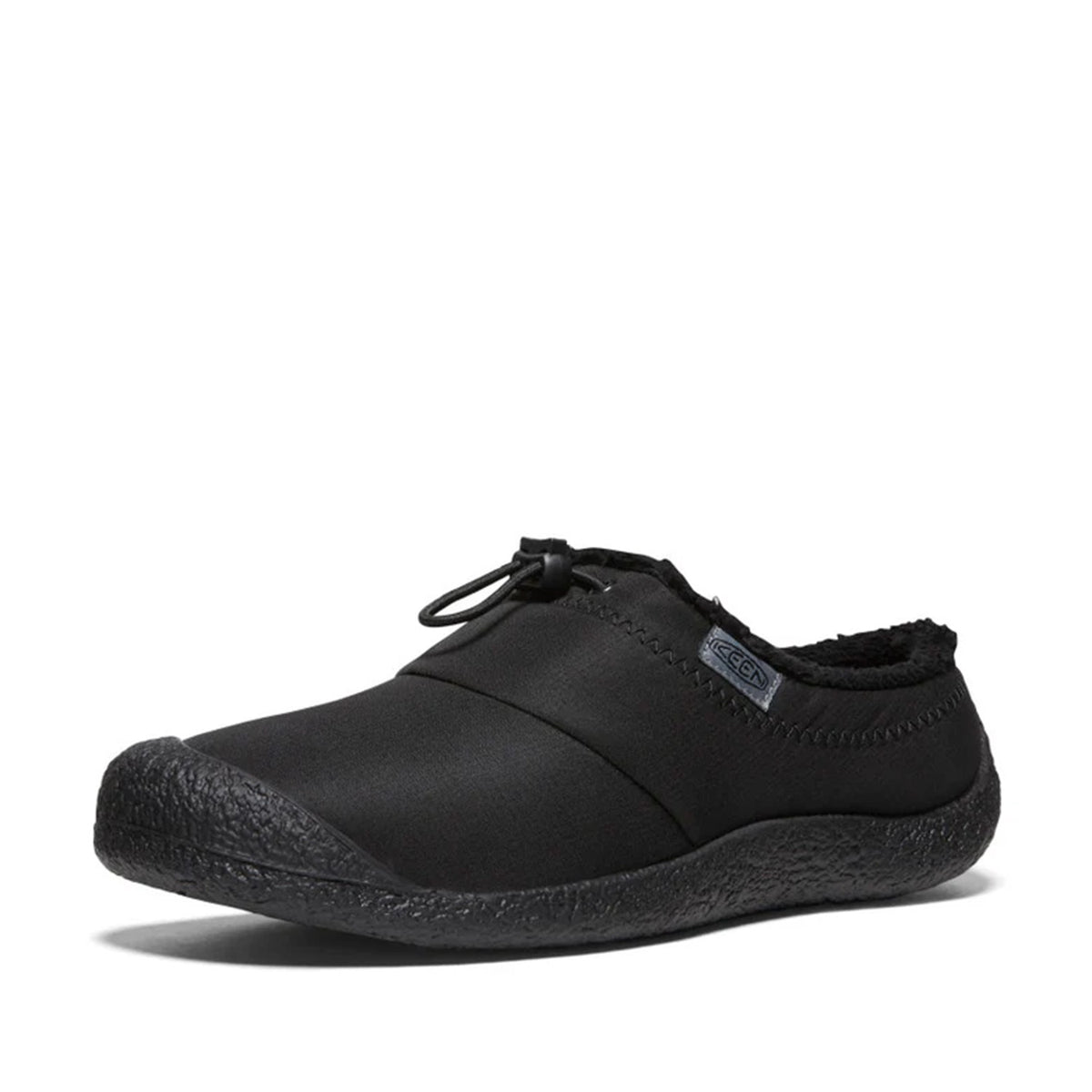 Keen Women's Howser III Slide in Black Smooth Nylon