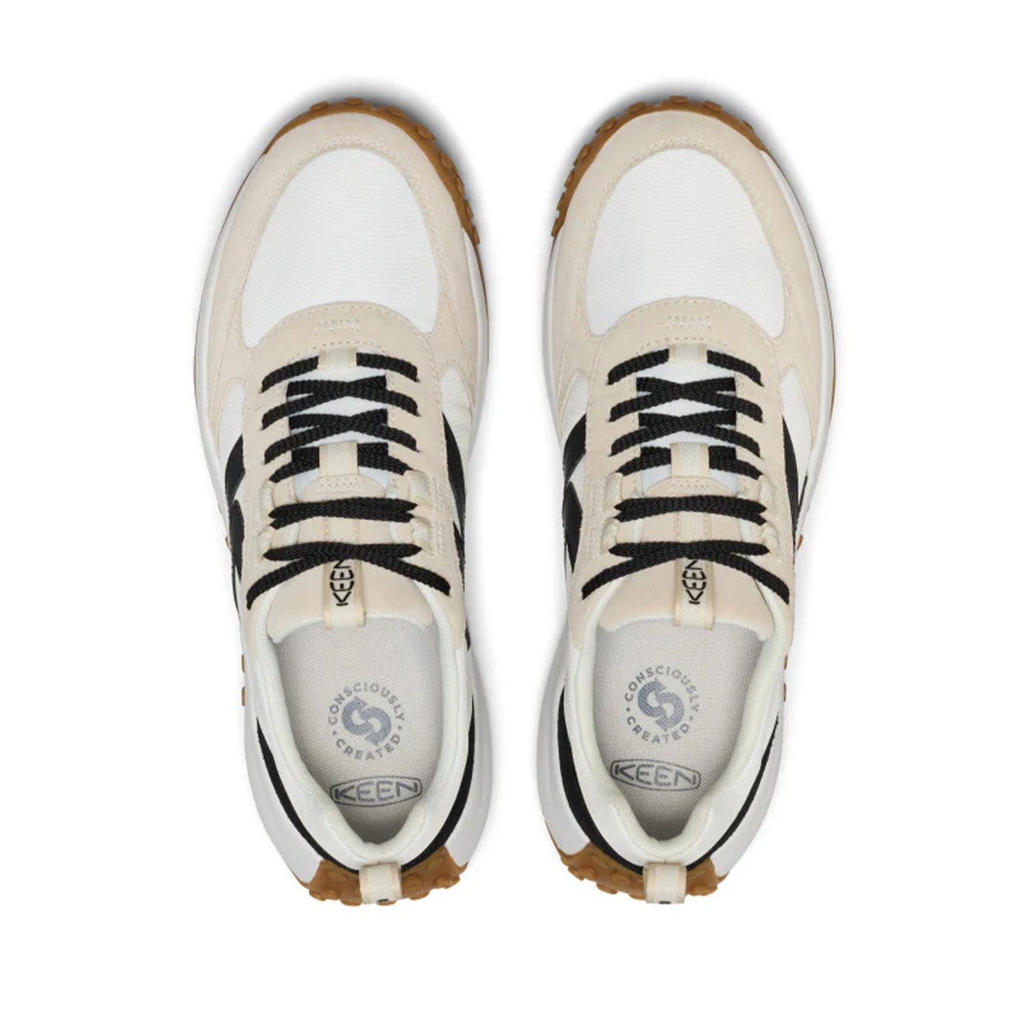 Keen Men's KS86 in Star White/Black,