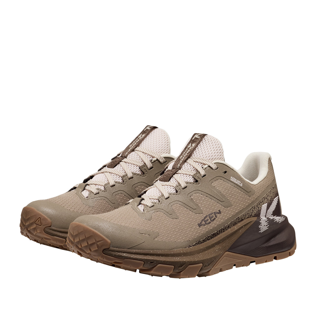 Keen Women's Targhee Apex WP in Brindle/Peach Blush