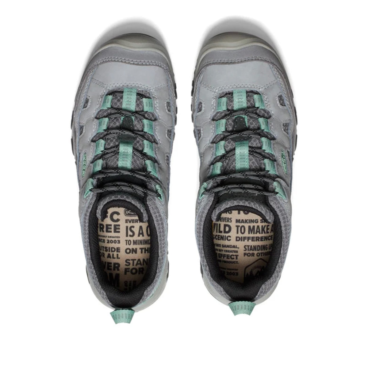 Keen Women's Targhee IV Vent in Alloy/Granite Green