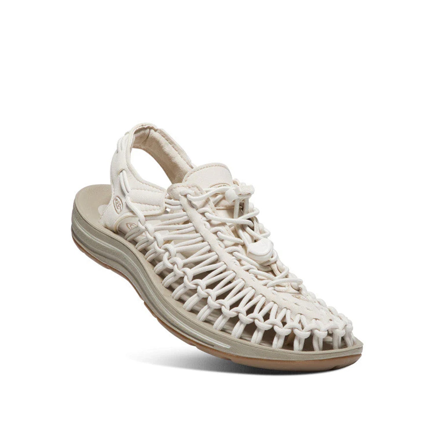 Keen Men's Uneek in White Cap/Cornstalk