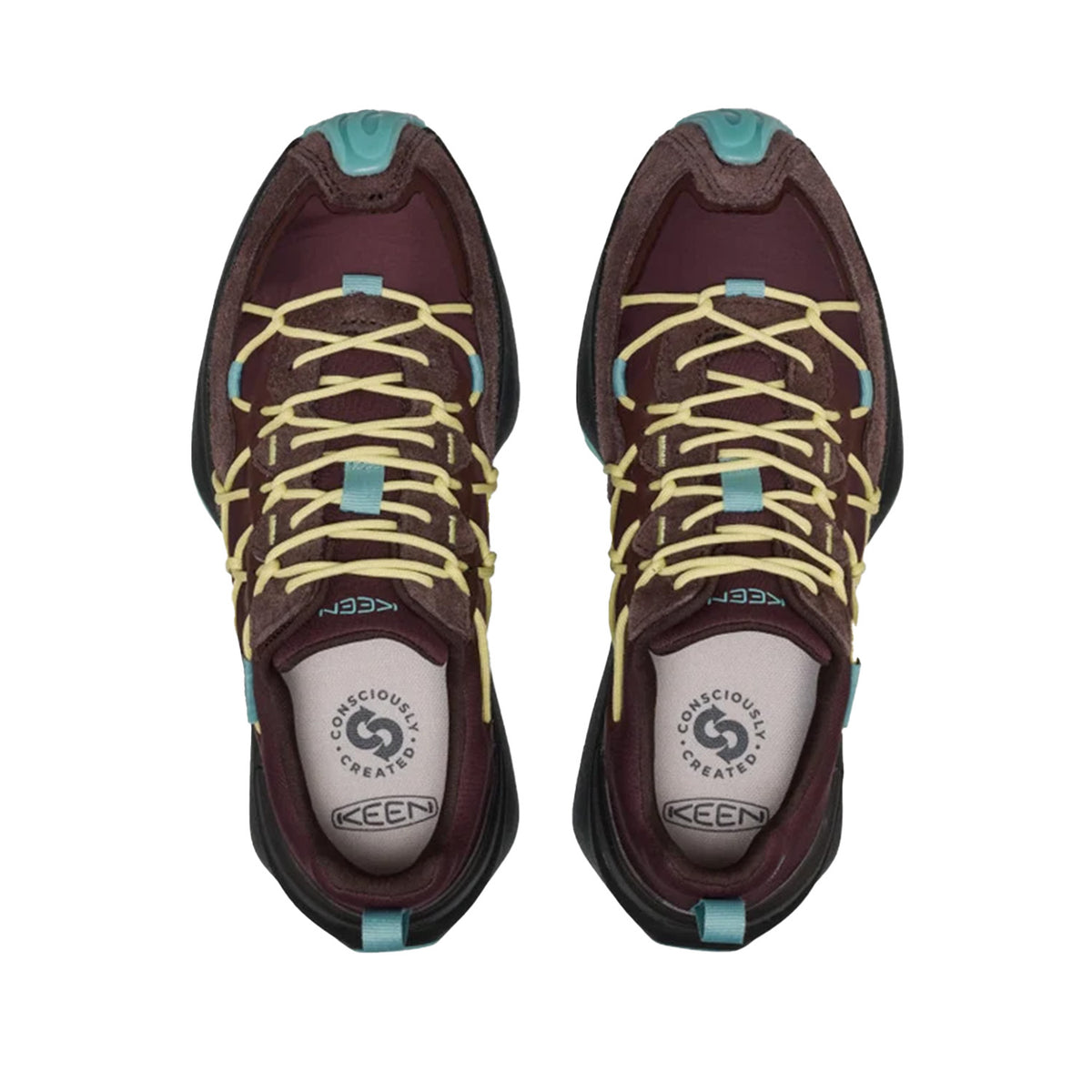 Keen Women's Uneek Trekker in Huckleberry/Lemon Grass