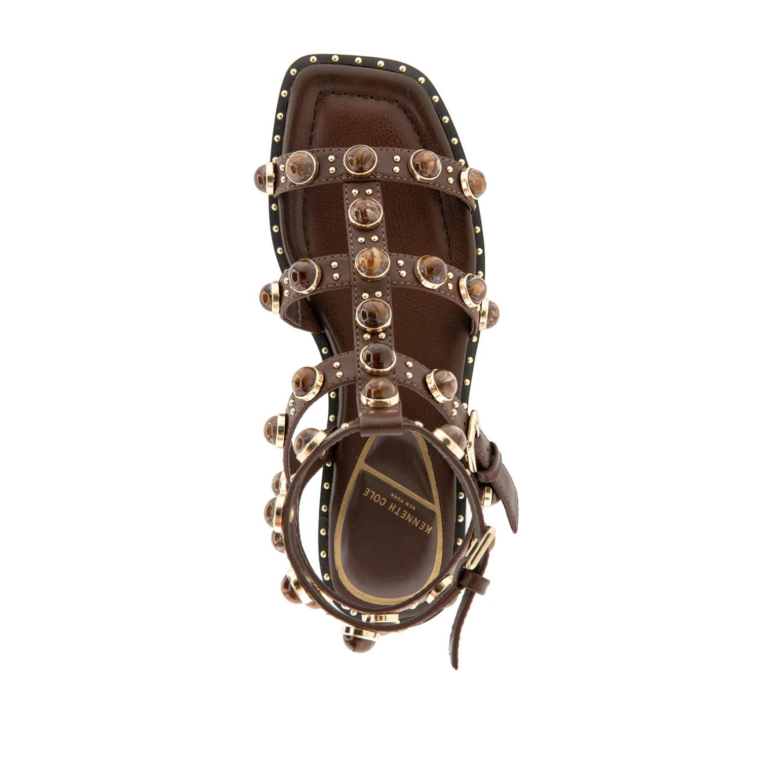 Kenneth Cole Women's Ruby Stones In Dark Brown