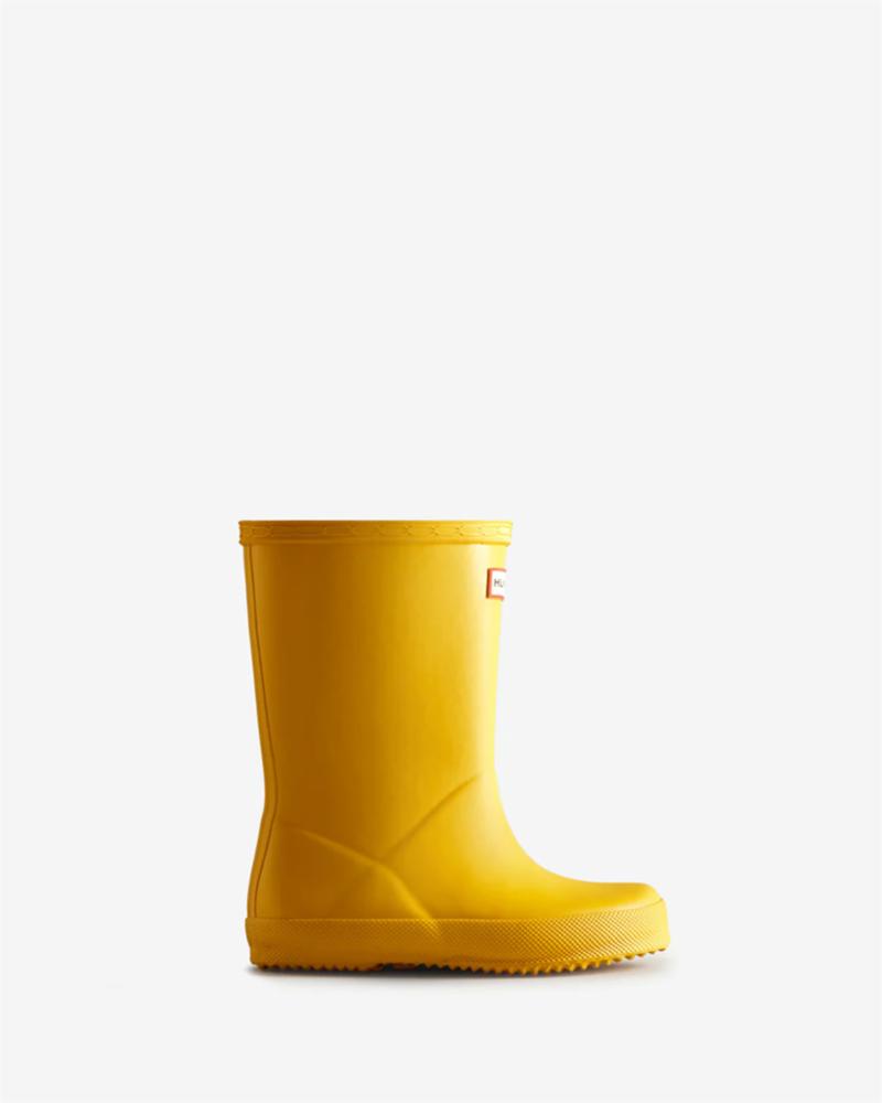 Hunter  Kids' Little  Original First Classic Boot Yellow M