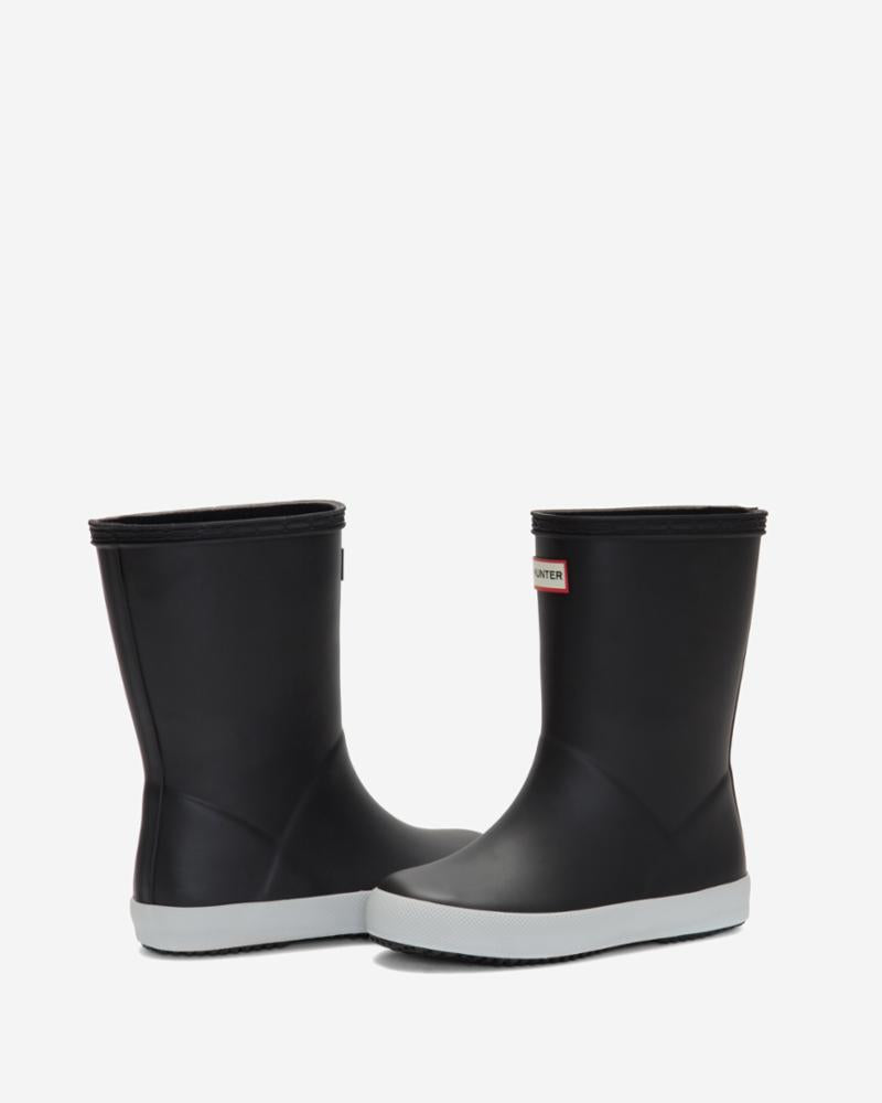 Hunter  Kids' Little  Original First Classic Boot Black M