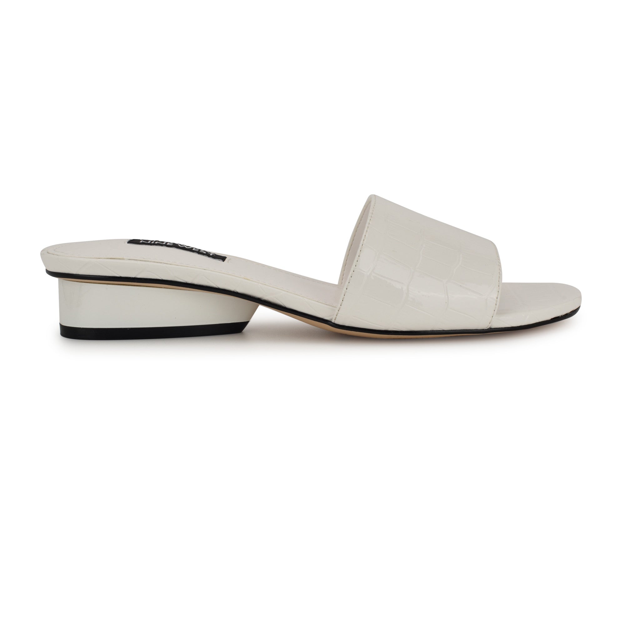Nine West Women's Kimms3 M In White/Patent