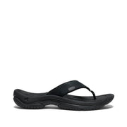 Keen Men's Kona Flip Tg in Black/Steel Grey