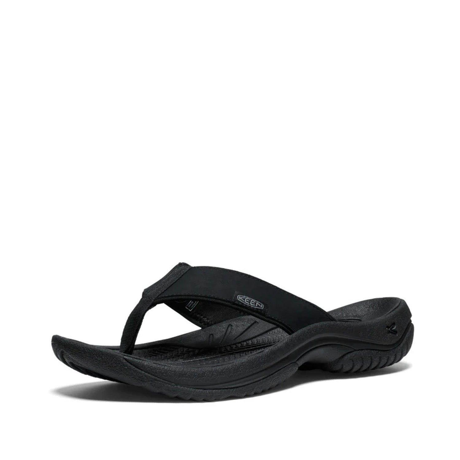 Keen Men's Kona Flip Tg in Black/Steel Grey