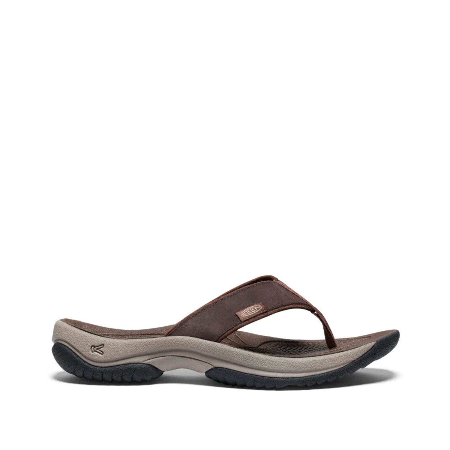 Keen Men's Kona Flip Tg in Java/Dark Earth