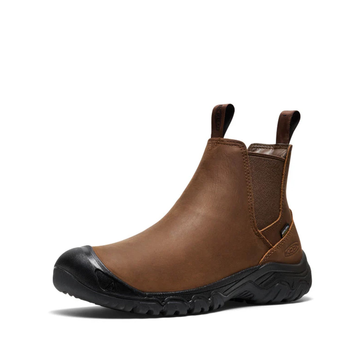 Keen Men's Anchorage Boot Iv Wp in Dark Earth/Black,