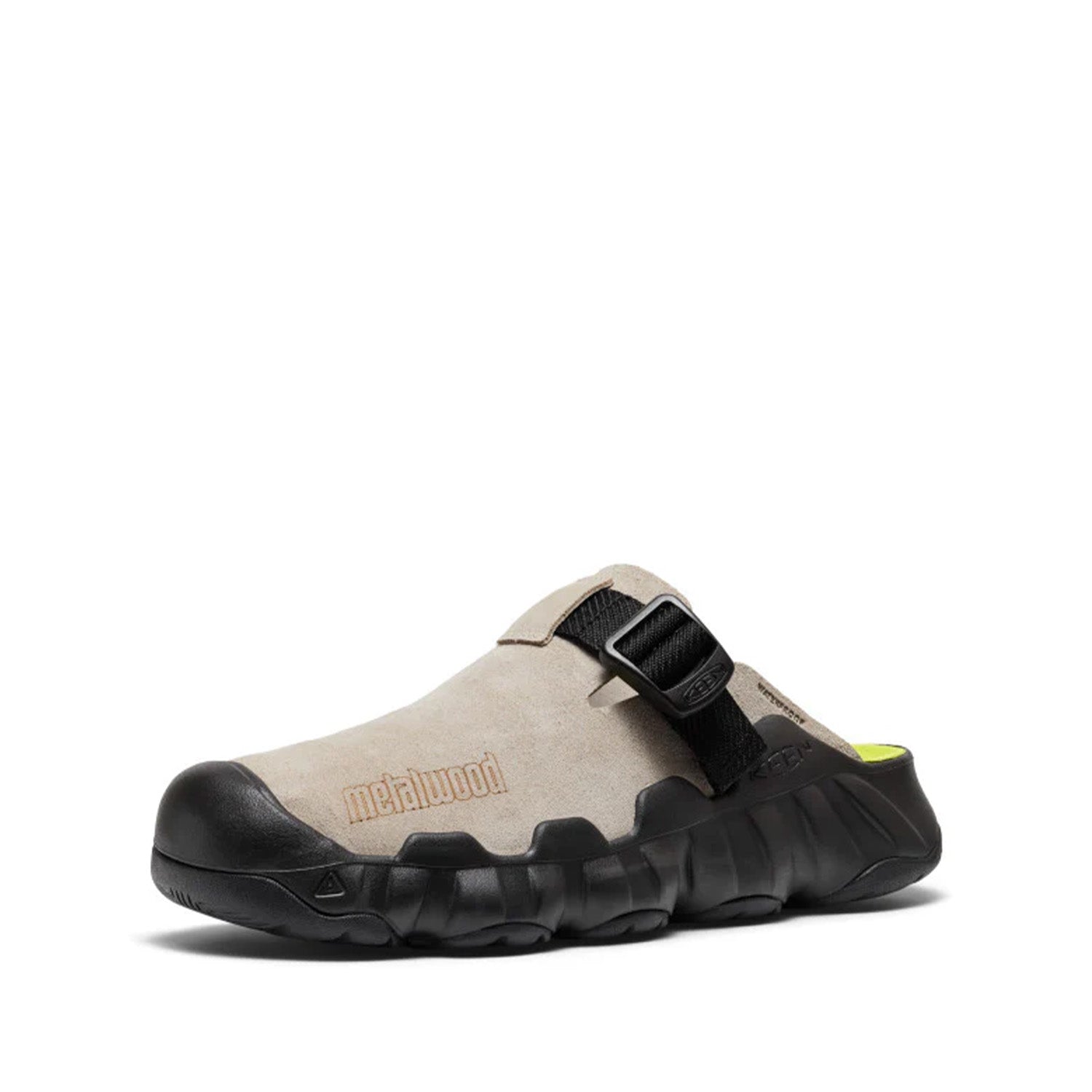 Keen Men's Hyperport Clog Leather in Metalwood Plaza,