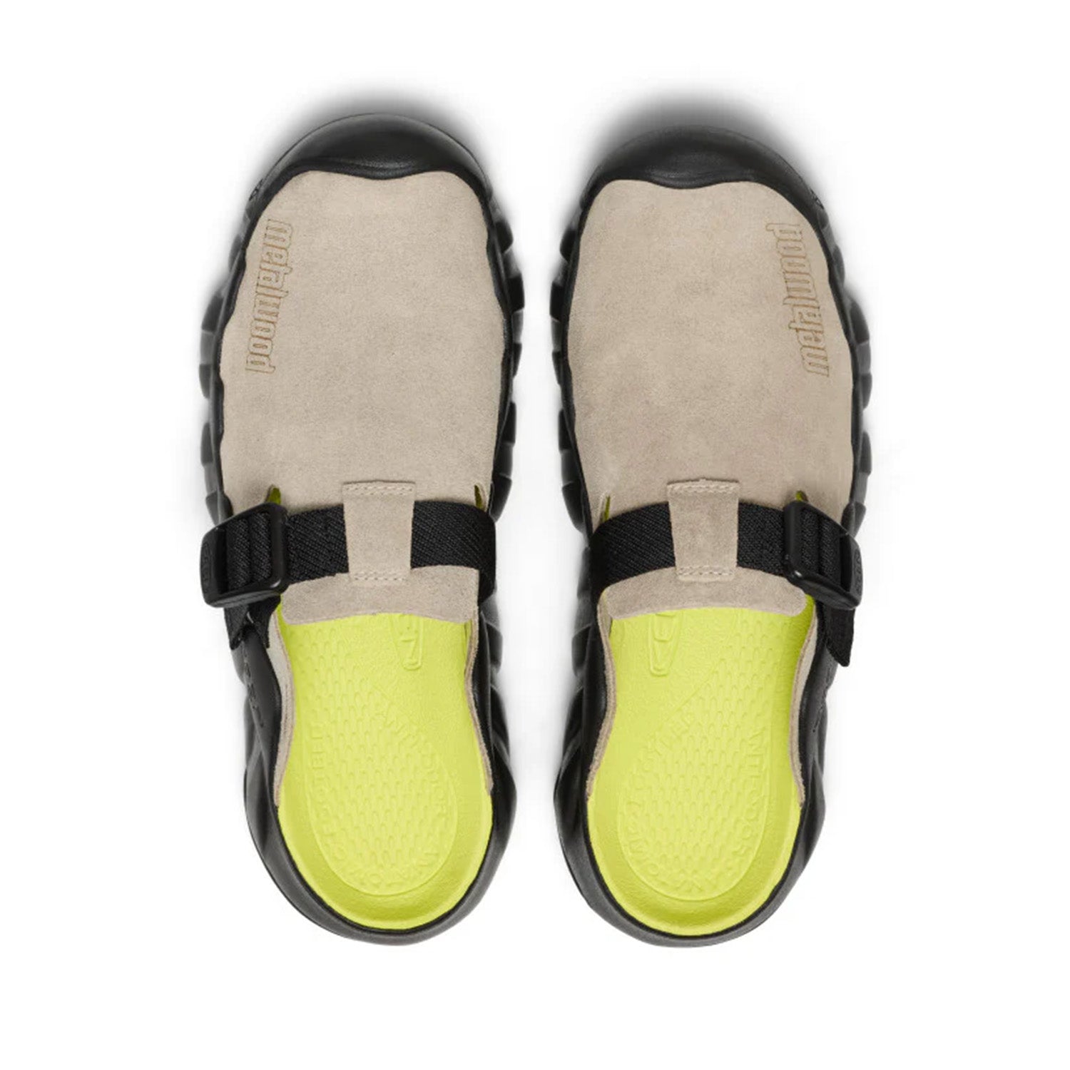 Keen Men's Hyperport Clog Leather in Metalwood Plaza,