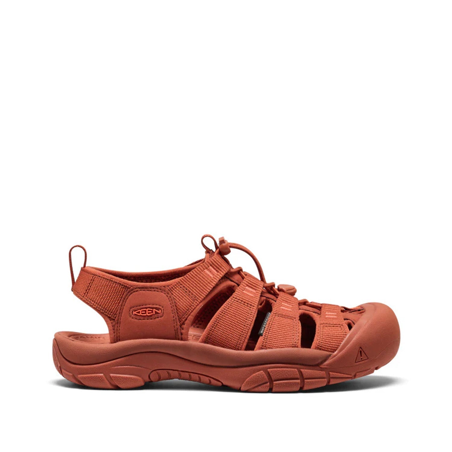 Keen Men's Newport H2 in Monochrome/Burnt Brick,