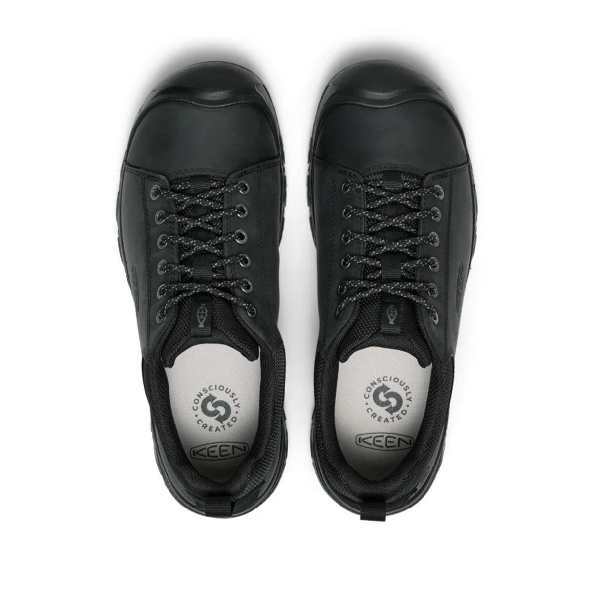 Keen Men's Targhee Iv Oxford in Black,