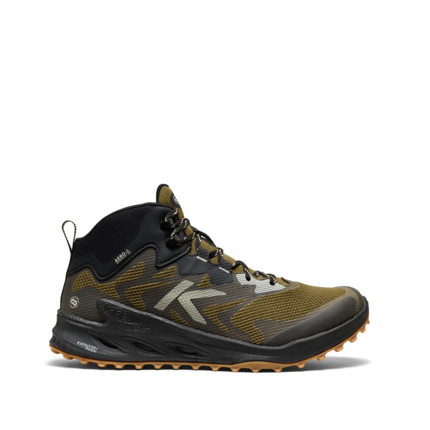 Keen Men's Zionic Nxt Mid Wp in Dark Olive/Black,