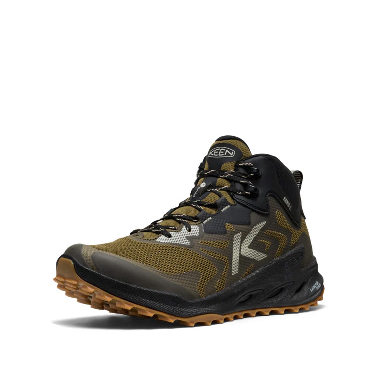 Keen Men's Zionic Nxt Mid Wp in Dark Olive/Black,