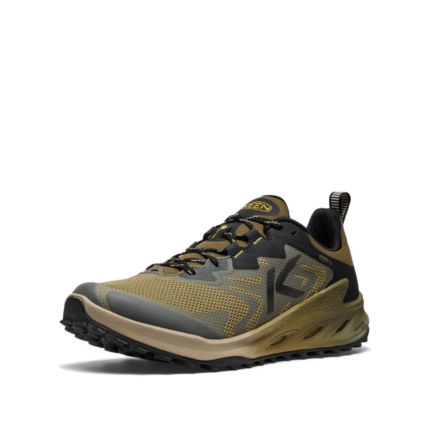 Keen Men's Zionic Nxt Wp in Martin Olive/Lemon Curry,