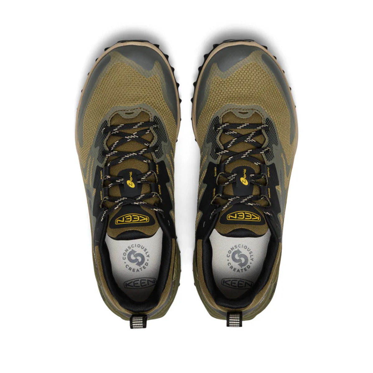 Keen Men's Zionic Nxt Wp in Martin Olive/Lemon Curry,
