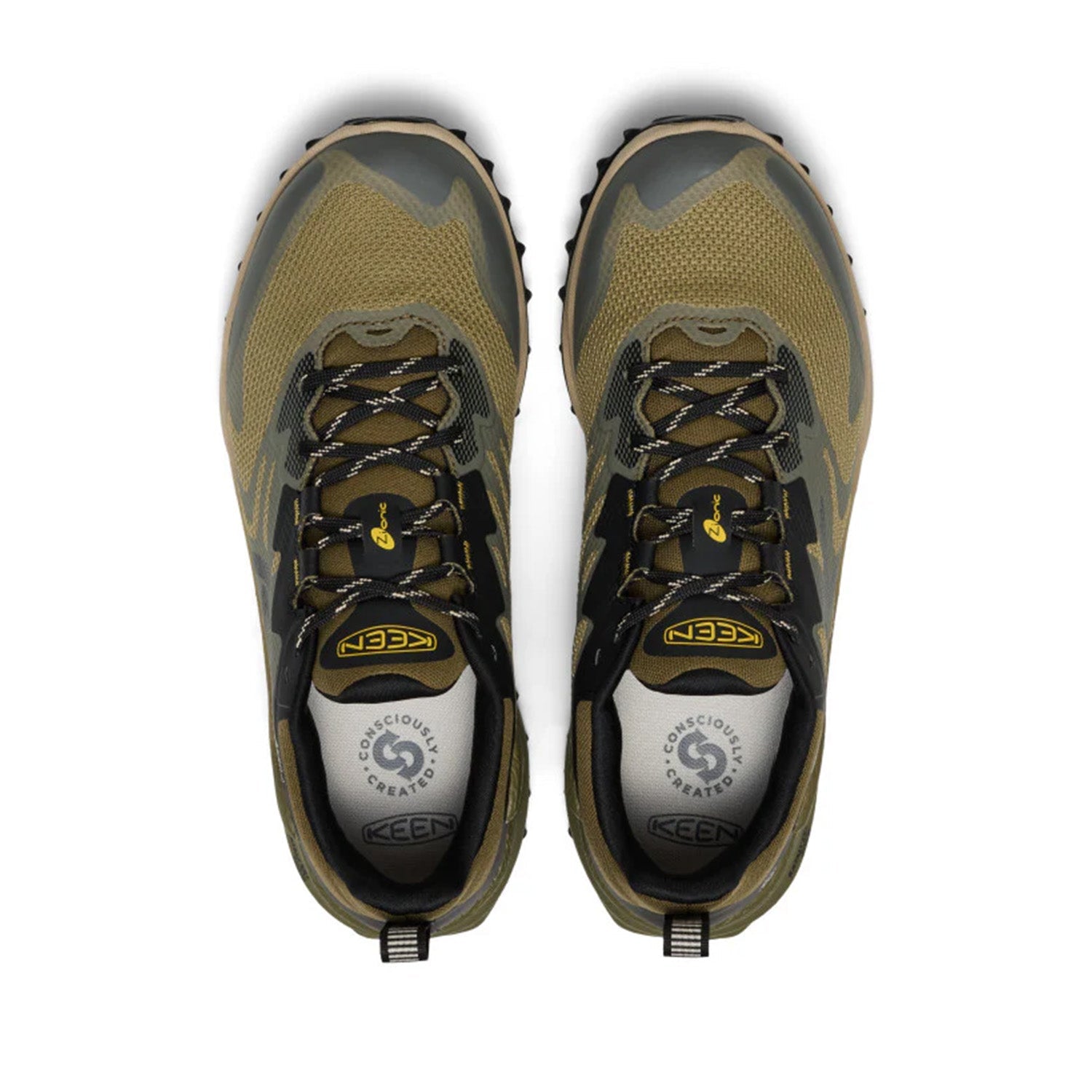 Keen Men's Zionic Nxt Wp in Martin Olive/Lemon Curry,